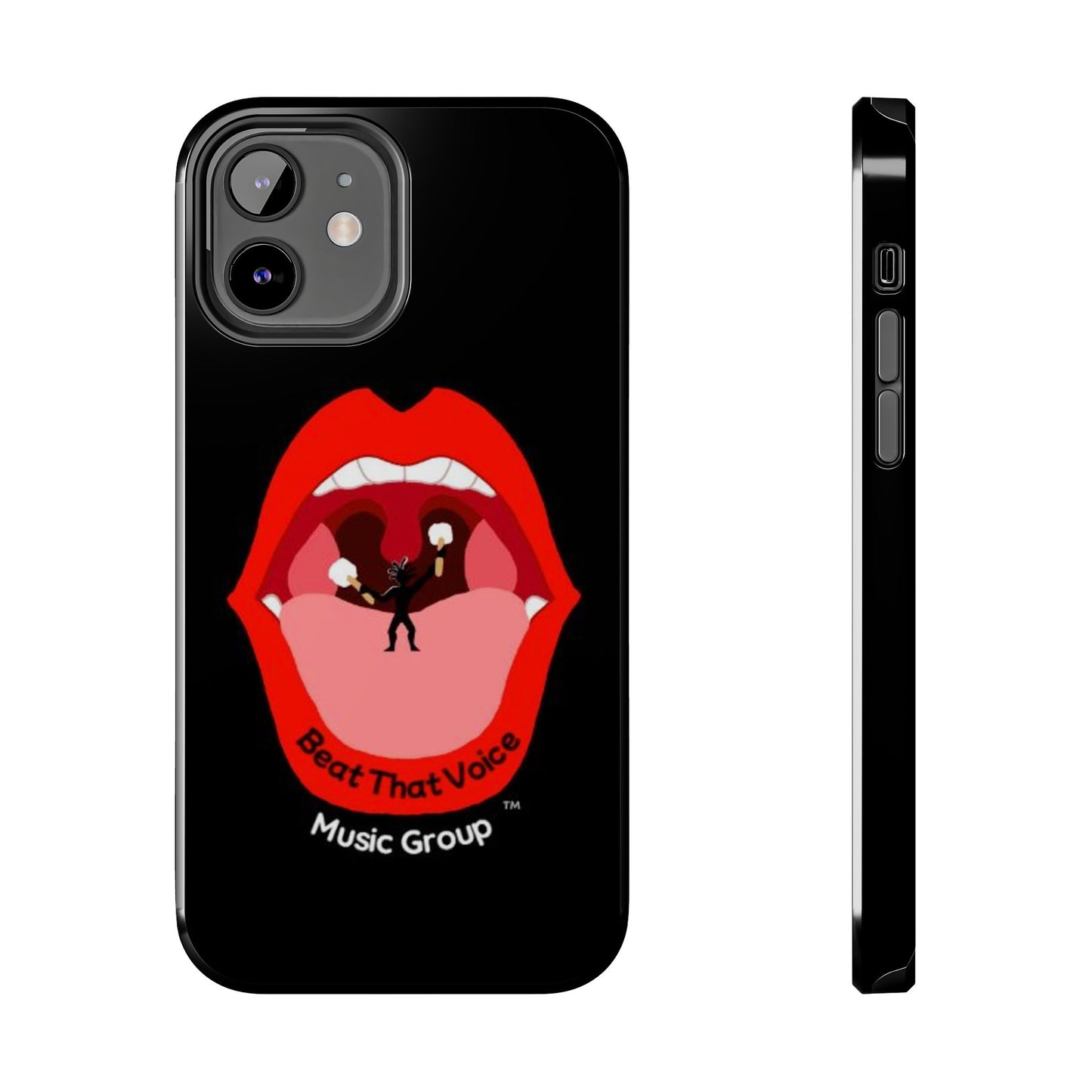 BTV Music Group Logo Tough Phone Cases Blk.