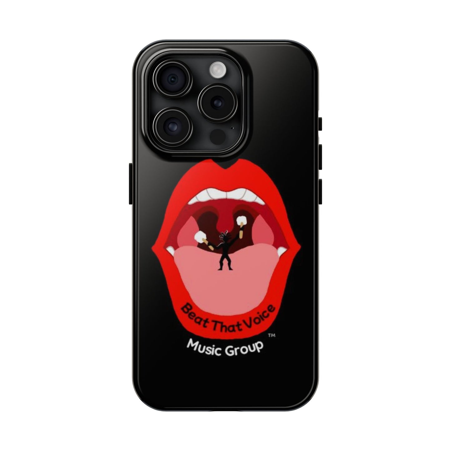 BTV Music Group Logo Tough Phone Cases Blk.