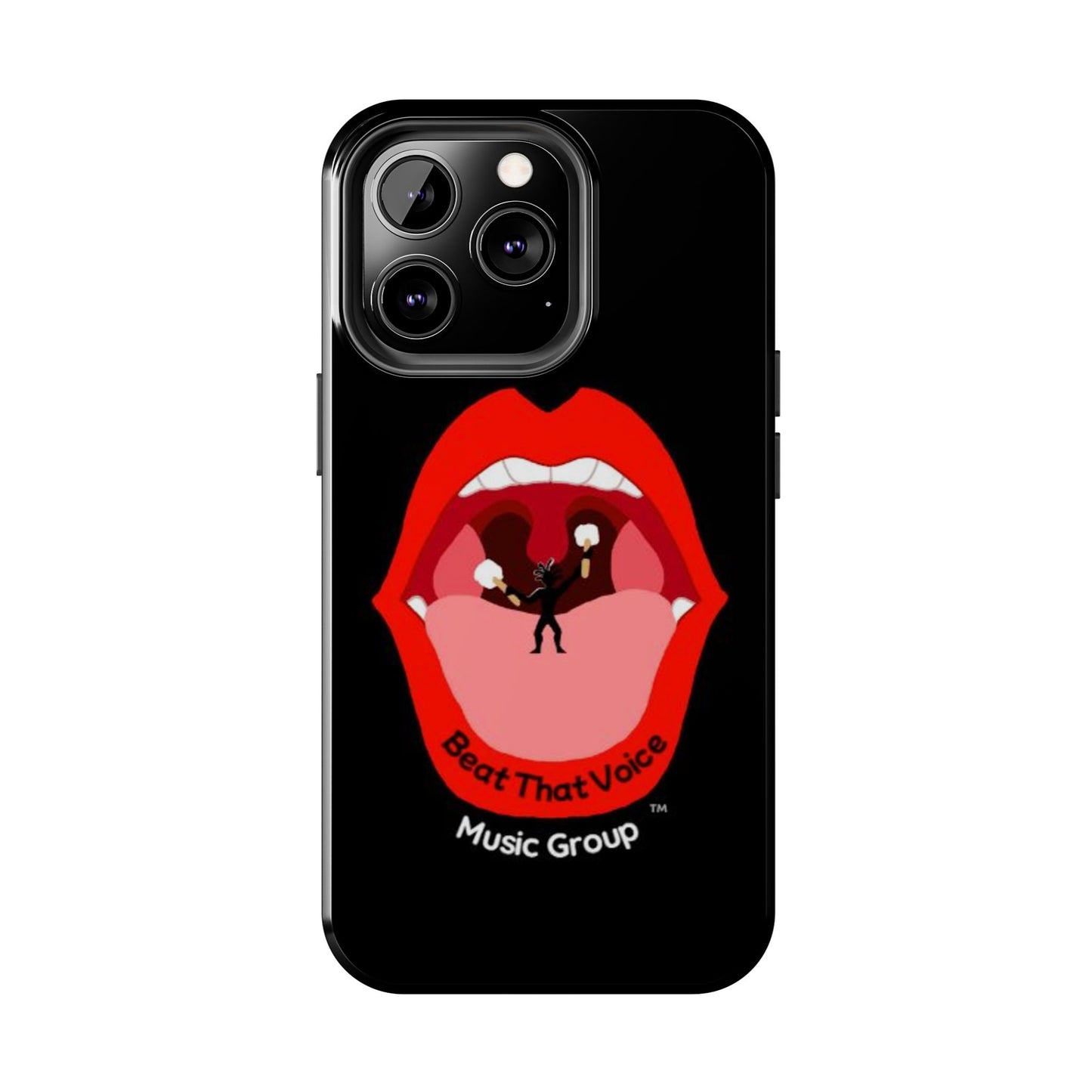 BTV Music Group Logo Tough Phone Cases Blk.