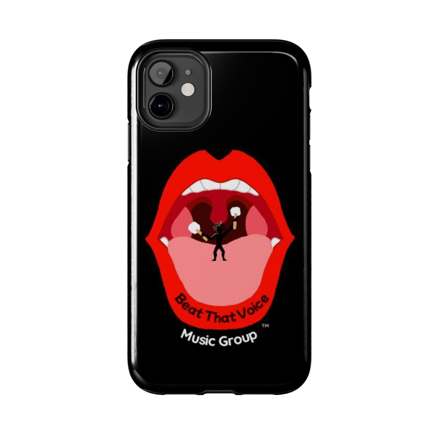 BTV Music Group Logo Tough Phone Cases Blk.