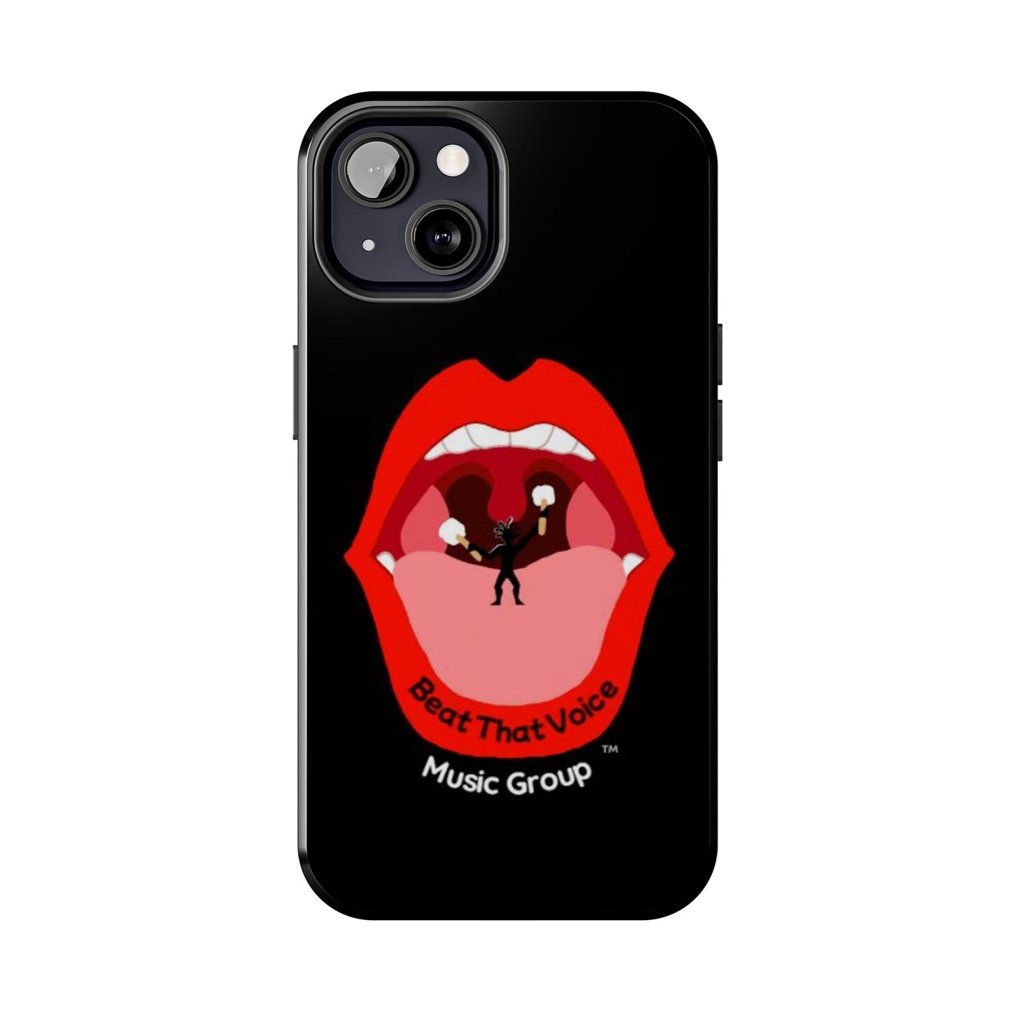 BTV Music Group Logo Tough Phone Cases Blk.