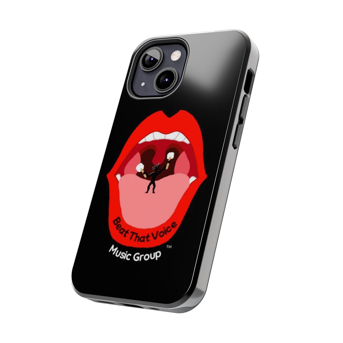 BTV Music Group Logo Tough Phone Cases Blk.