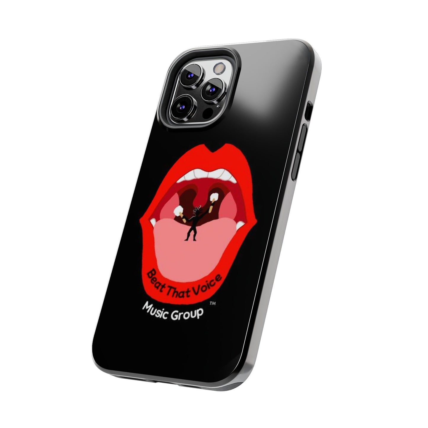 BTV Music Group Logo Tough Phone Cases Blk.