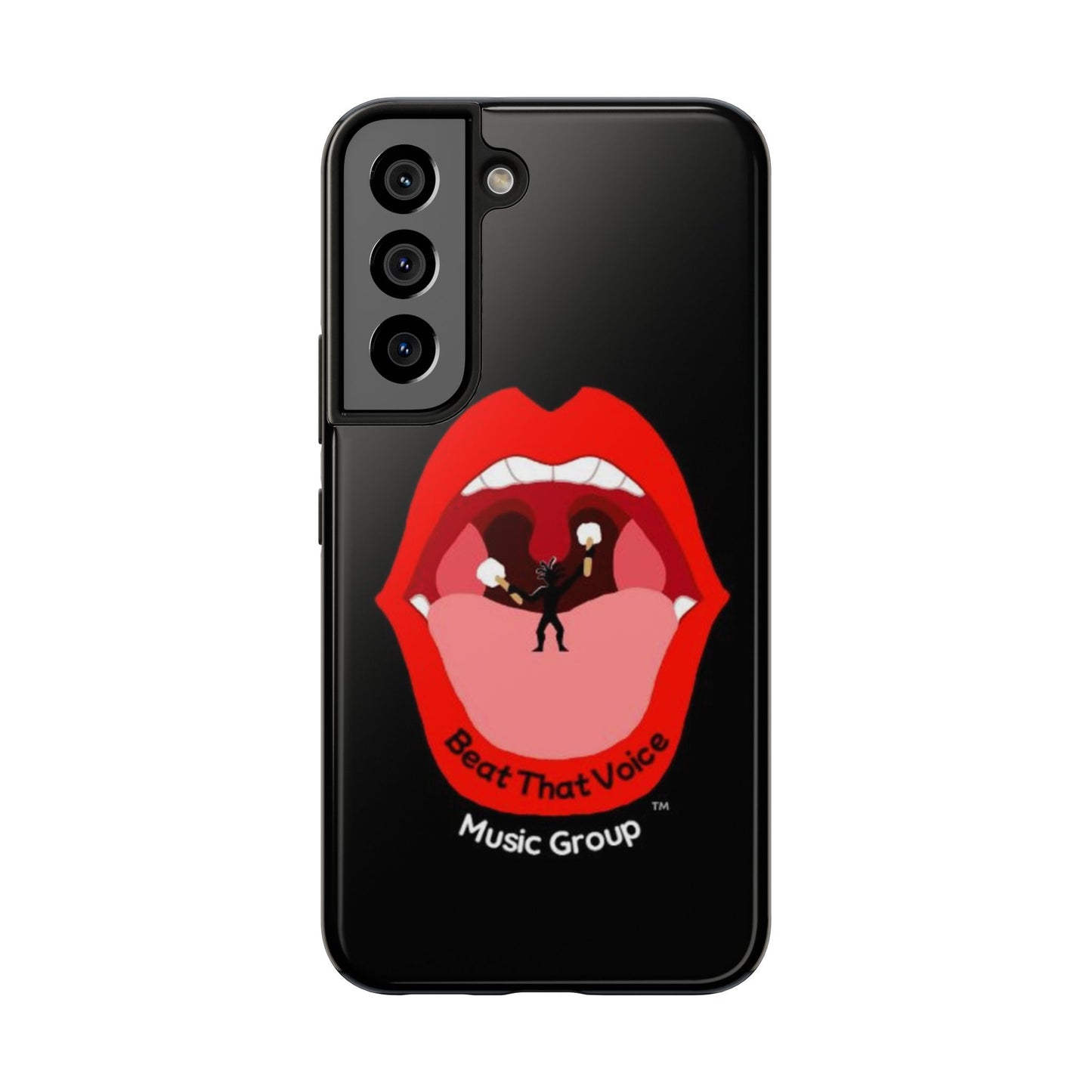 BTV Music Group Logo Tough Phone Cases Blk.