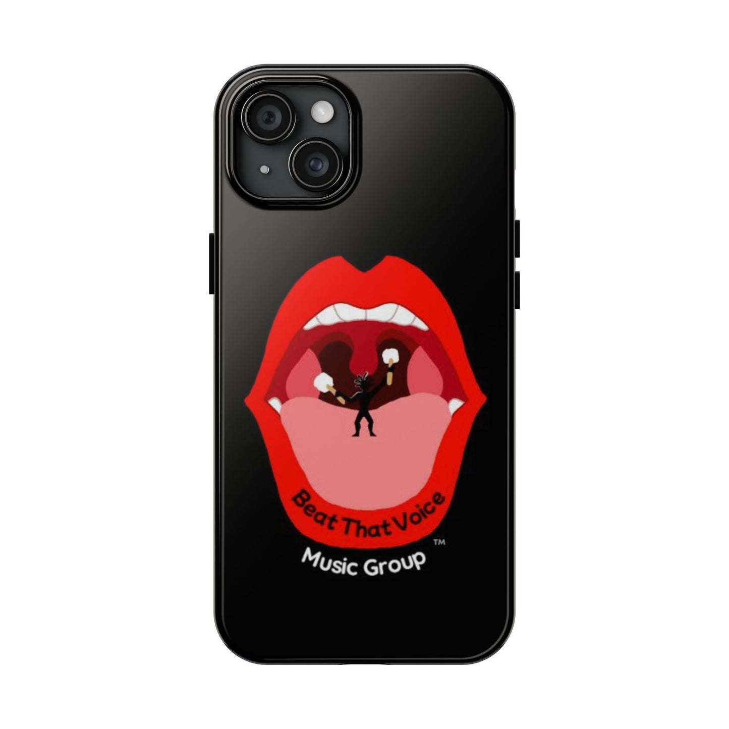 BTV Music Group Logo Tough Phone Cases Blk.