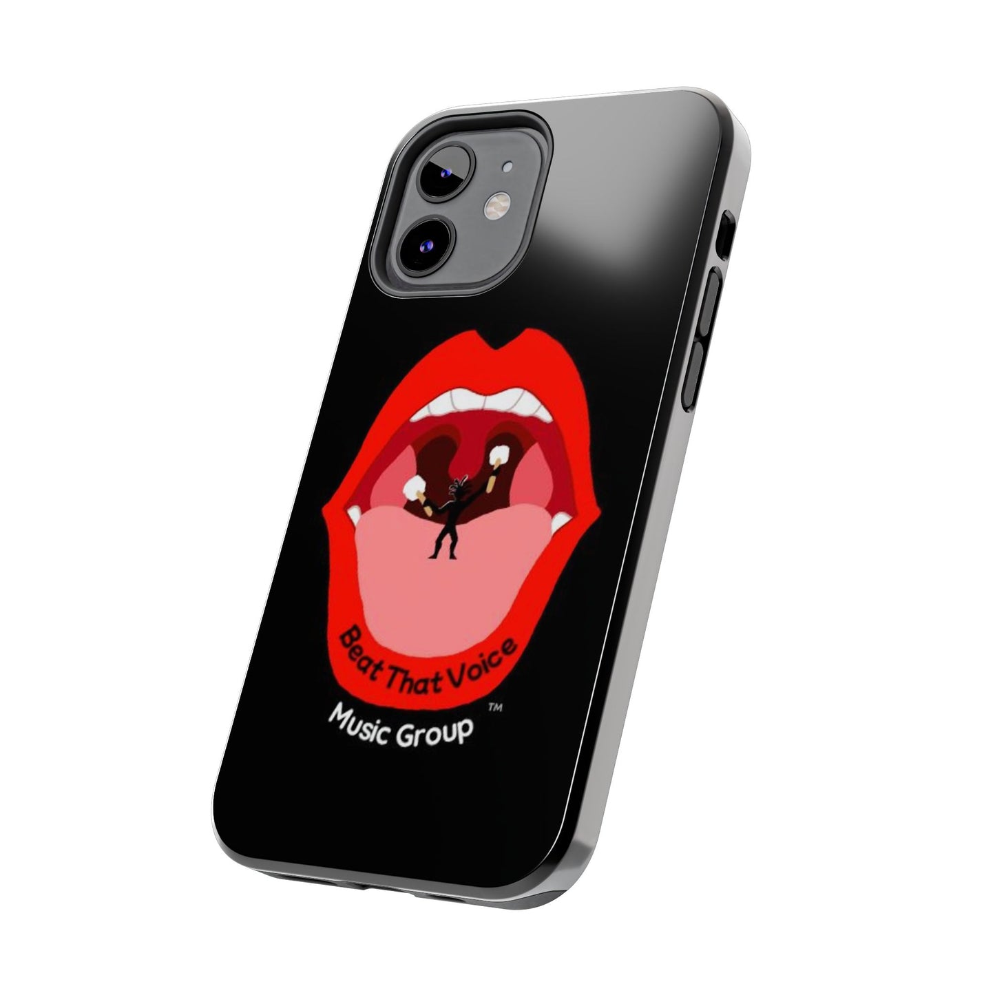 BTV Music Group Logo Tough Phone Cases Blk.