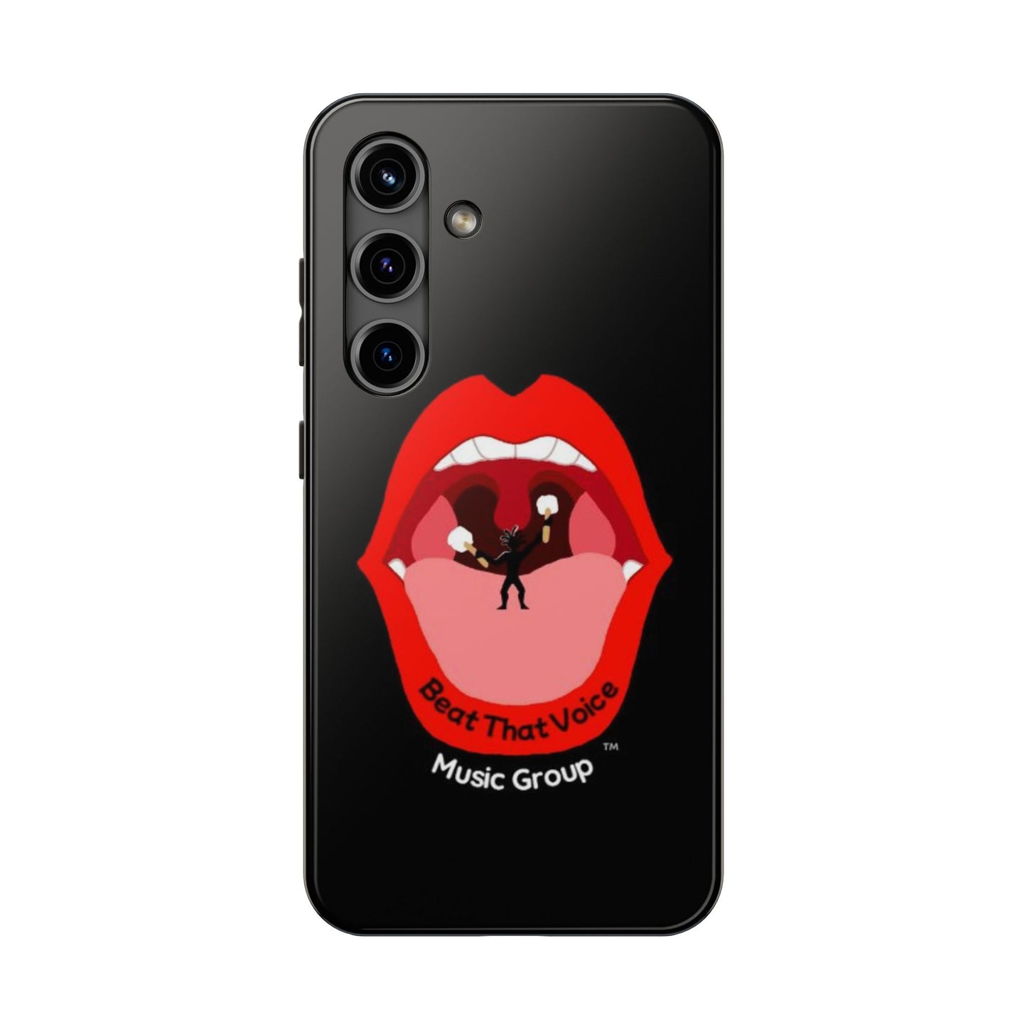 BTV Music Group Logo Tough Phone Cases Blk.