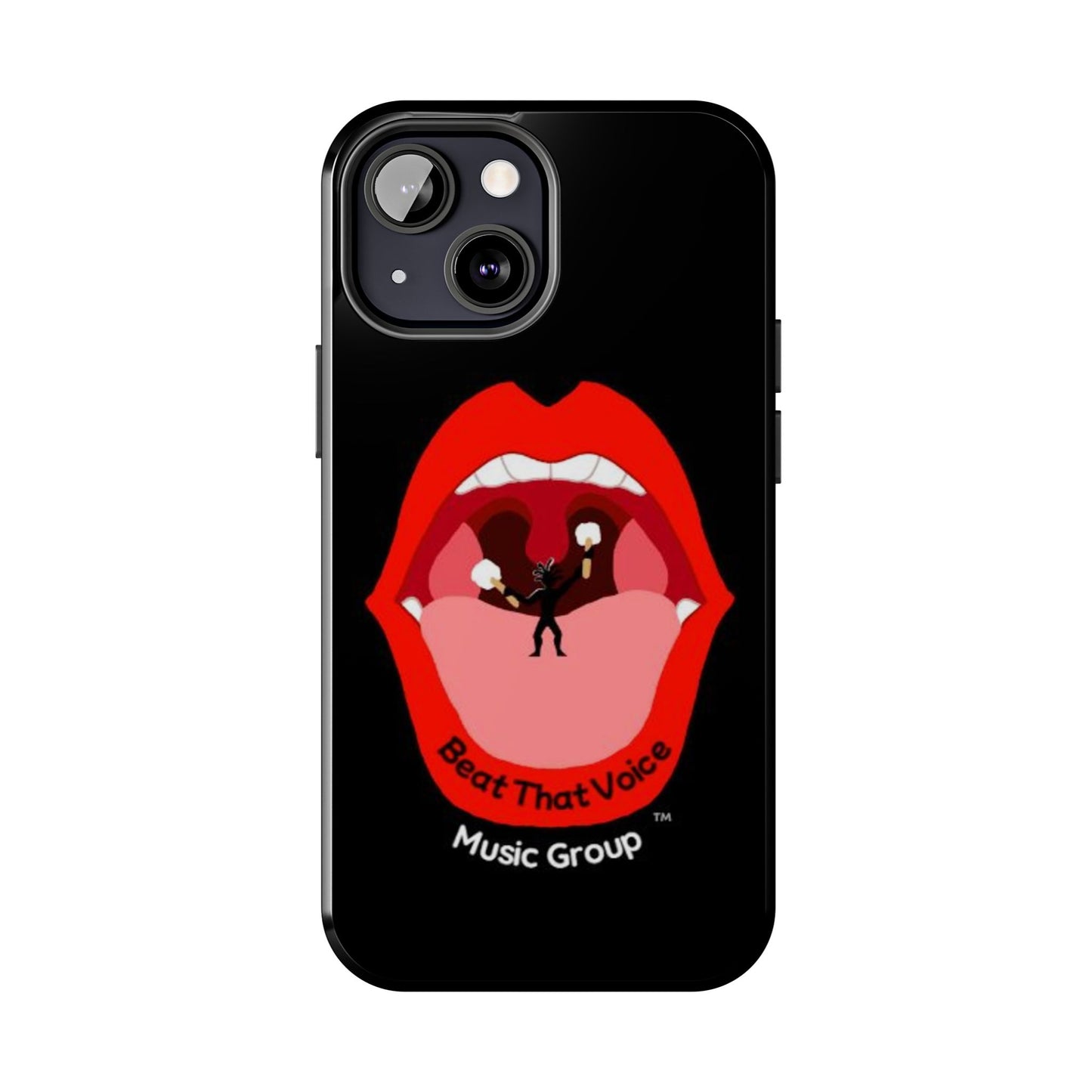 BTV Music Group Logo Tough Phone Cases Blk.