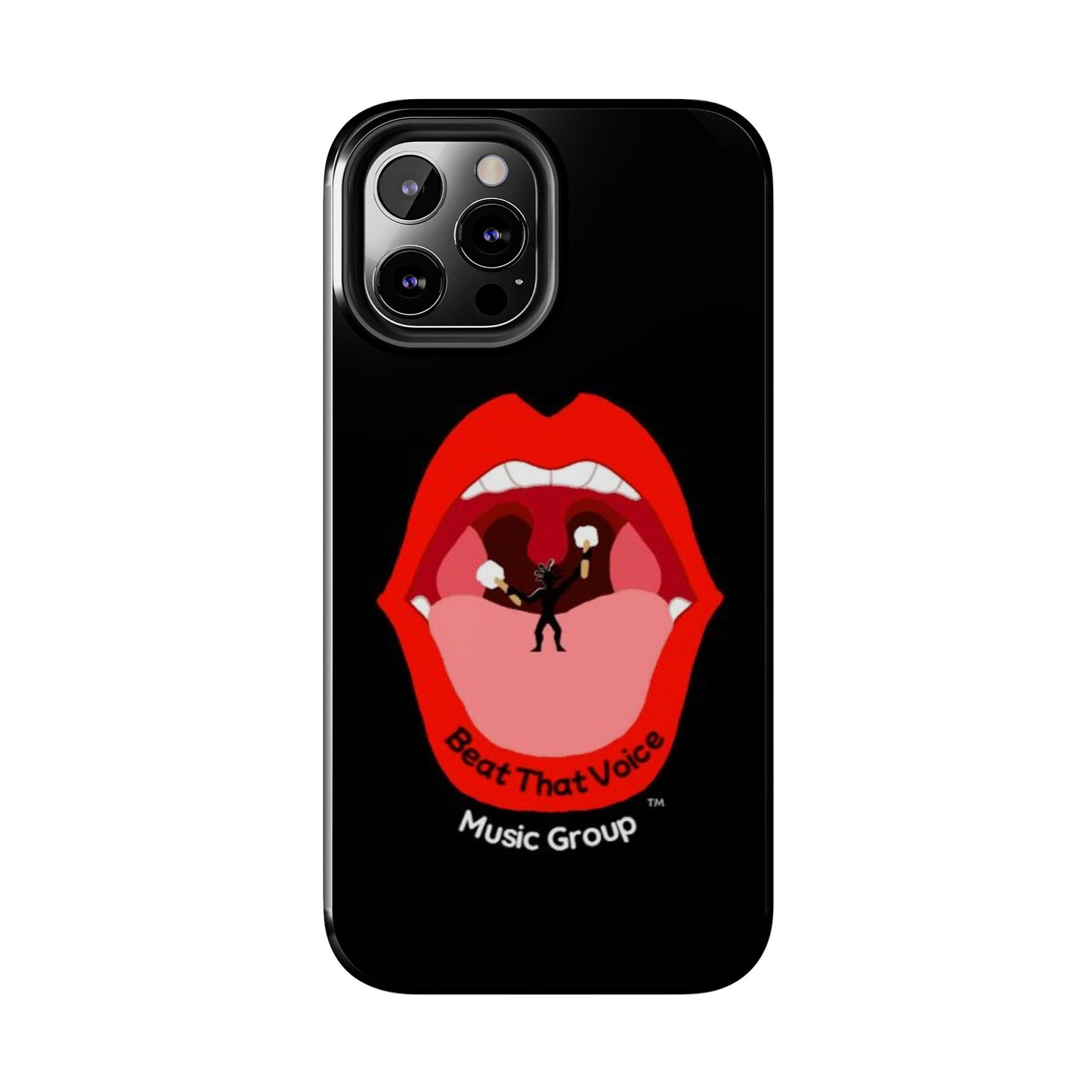 BTV Music Group Logo Tough Phone Cases Blk.