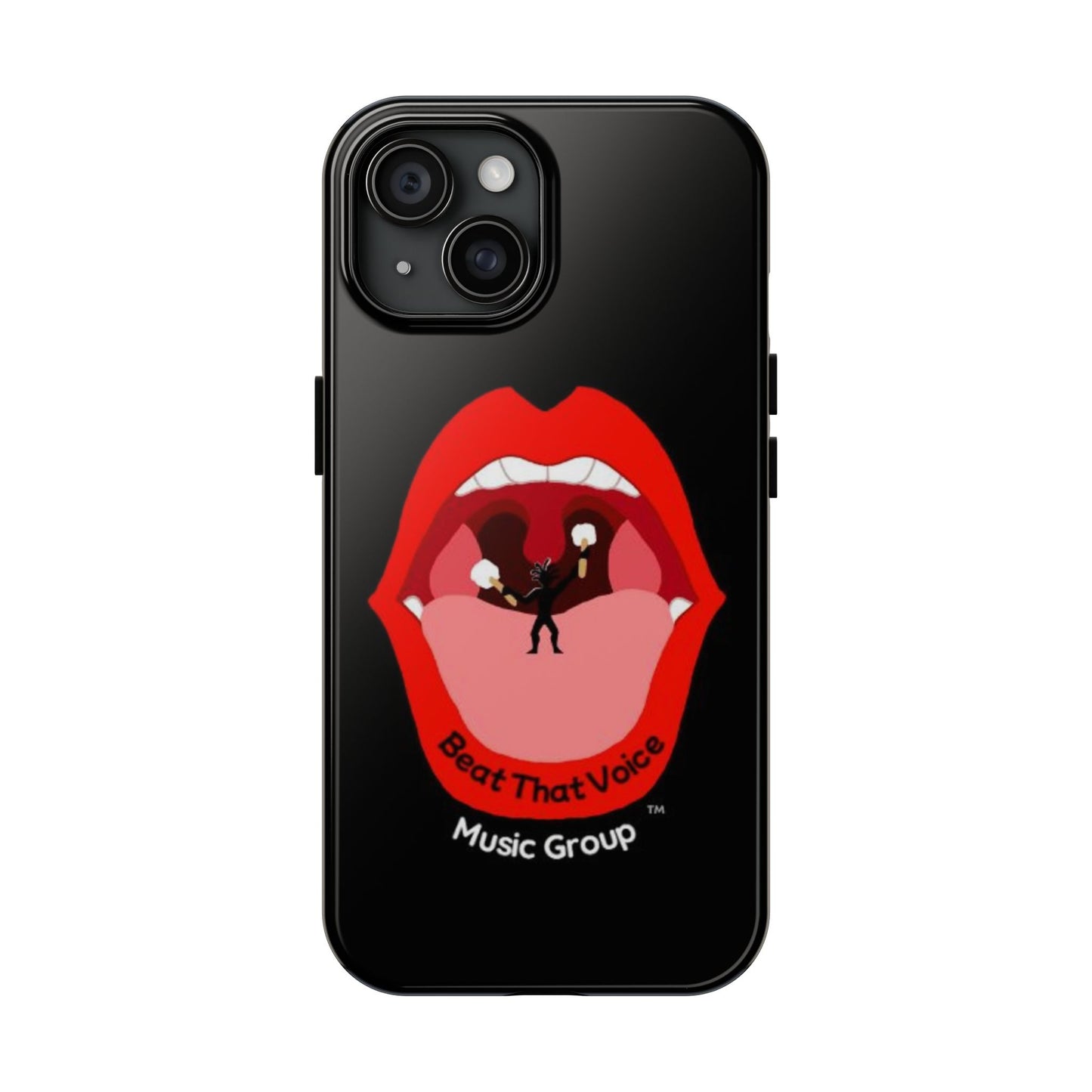 BTV Music Group Logo Tough Phone Cases Blk.