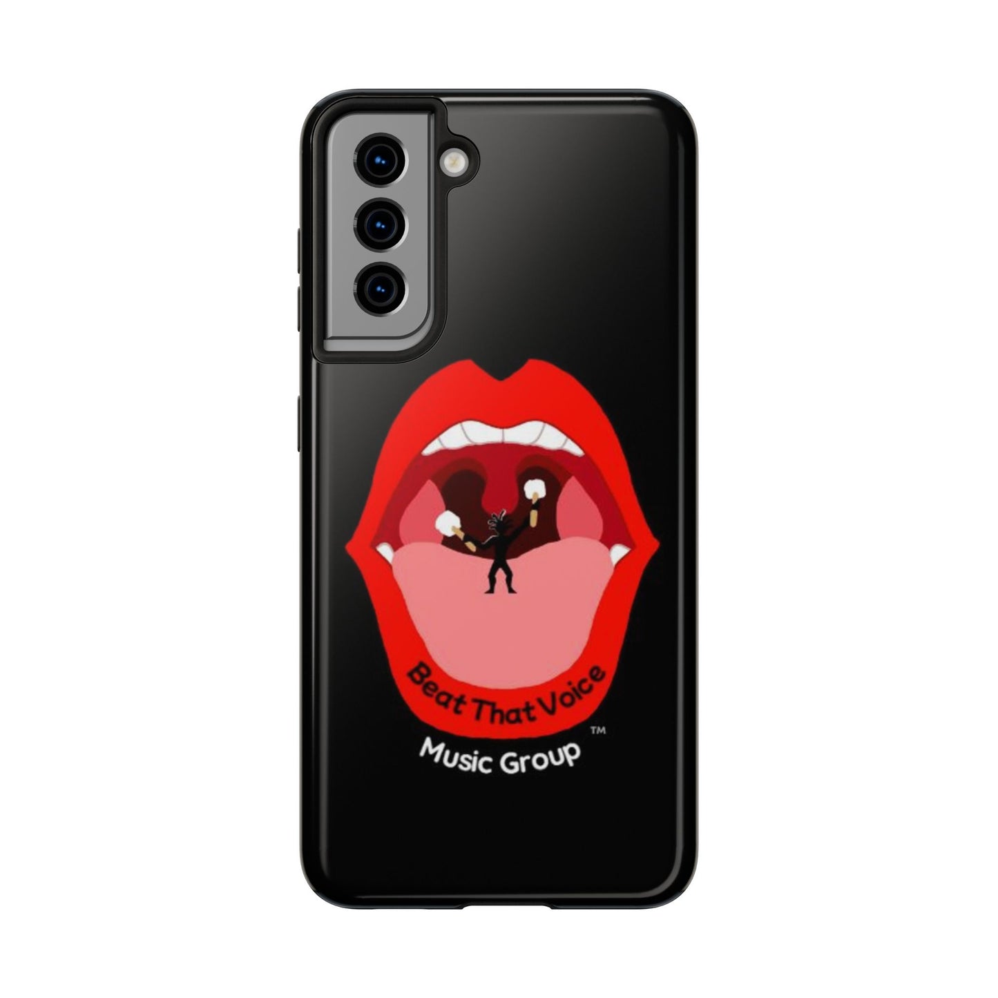 BTV Music Group Logo Tough Phone Cases Blk.